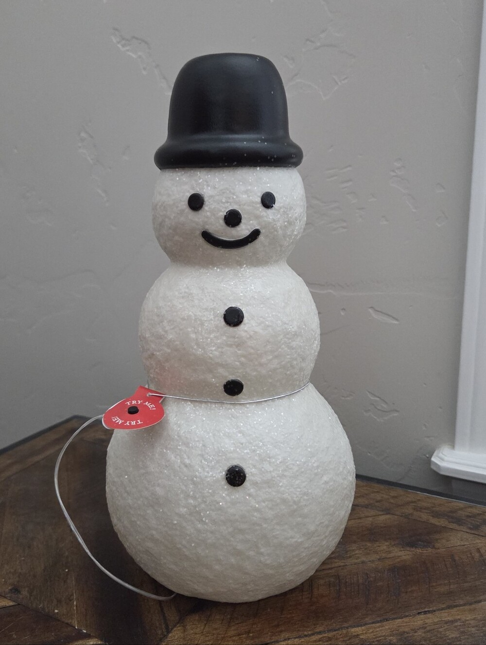 John Derian By Target Snowman Lit Blow Mold